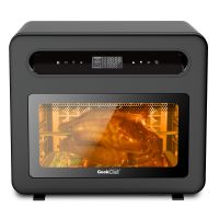 smaChef Steam Air Fryer Toast Oven Combo , 26 QT Steam Convection Oven Countertop , 50 Cooking Presets, with 6 Slice Toast, 12" Pizza