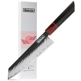 Qulajoy Forged Boning Knife, Japanese Fillet Knife With Sandalwood Handle, Three-Layers Composite HC Steel Kitchen Knives (Option: Kiritsuke Knife)