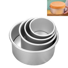 Heightened Cake Mould Deepened Anode Removable Bottom Mold Baking Tool (size: 10inch)